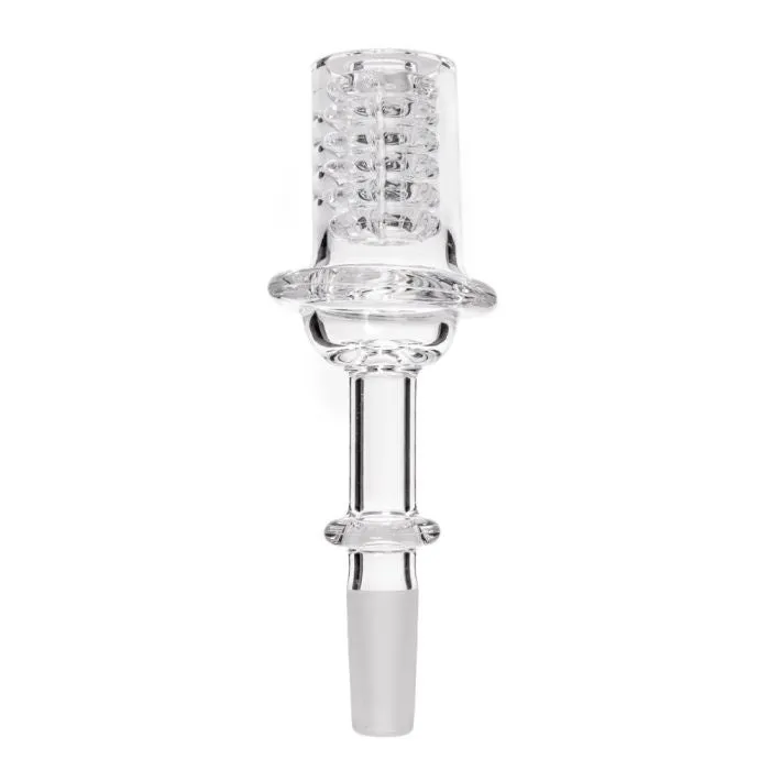 Privileged Lungs - Diamond Knot Quartz Banger - Male