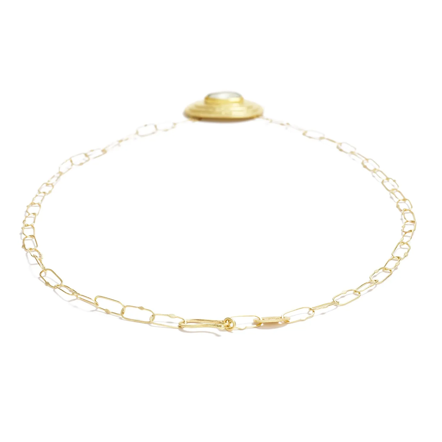 "Zen Garden" Aqua Necklace