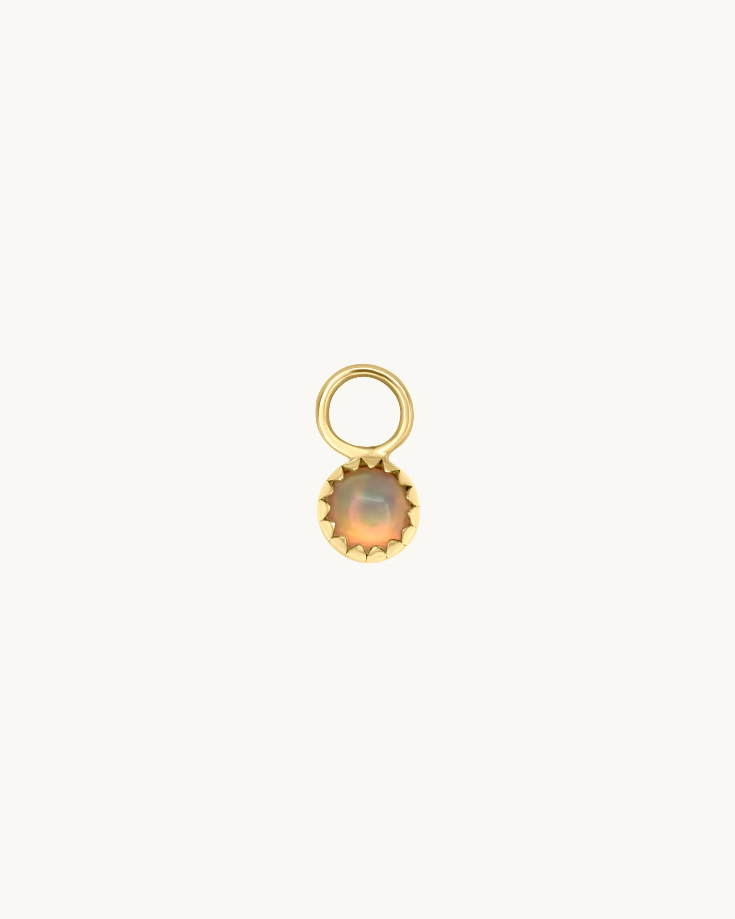 REMY Opal Earring Charm 14K