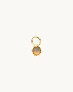 REMY Opal Earring Charm 14K