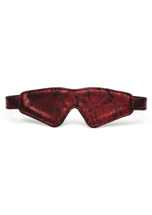 Reverse PU Leather Blindfold