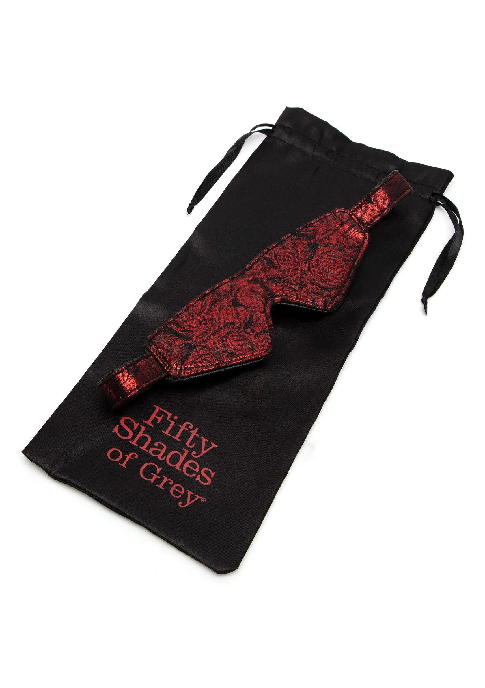 Reverse PU Leather Blindfold