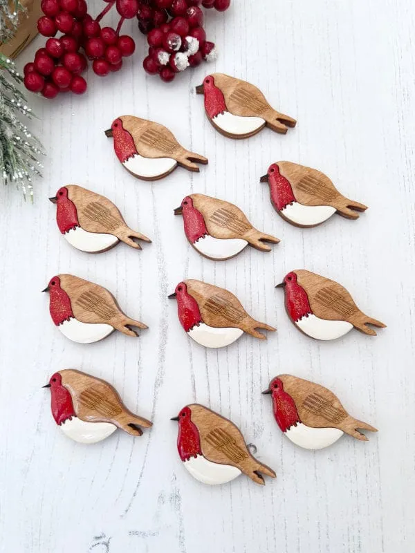 Robin Redbreast Brooch