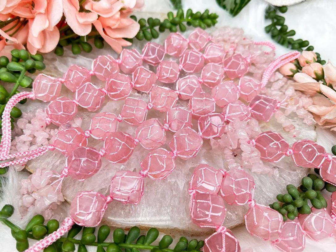 Rose Quartz Hanging