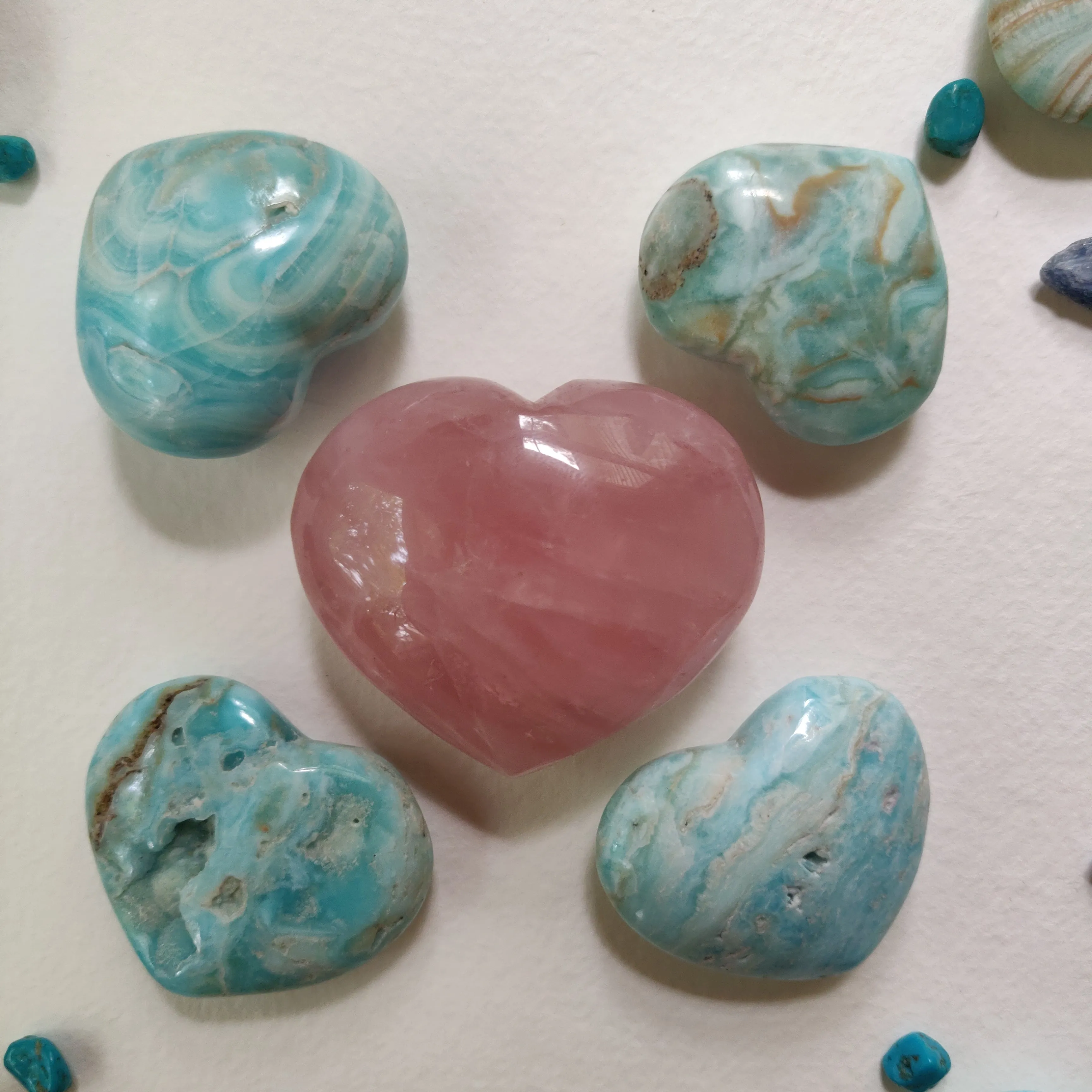 Rose Quartz Heart (#4)