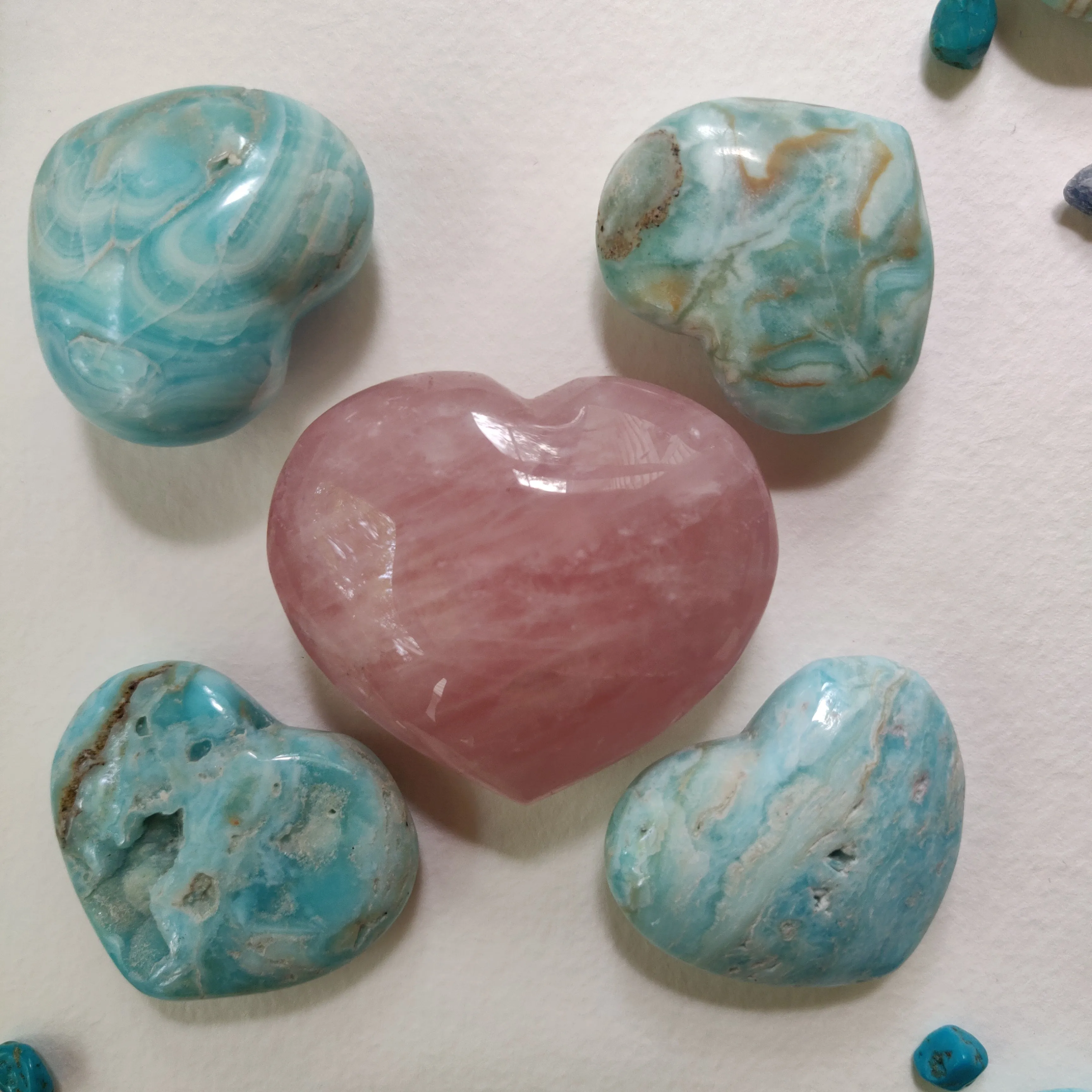 Rose Quartz Heart (#4)