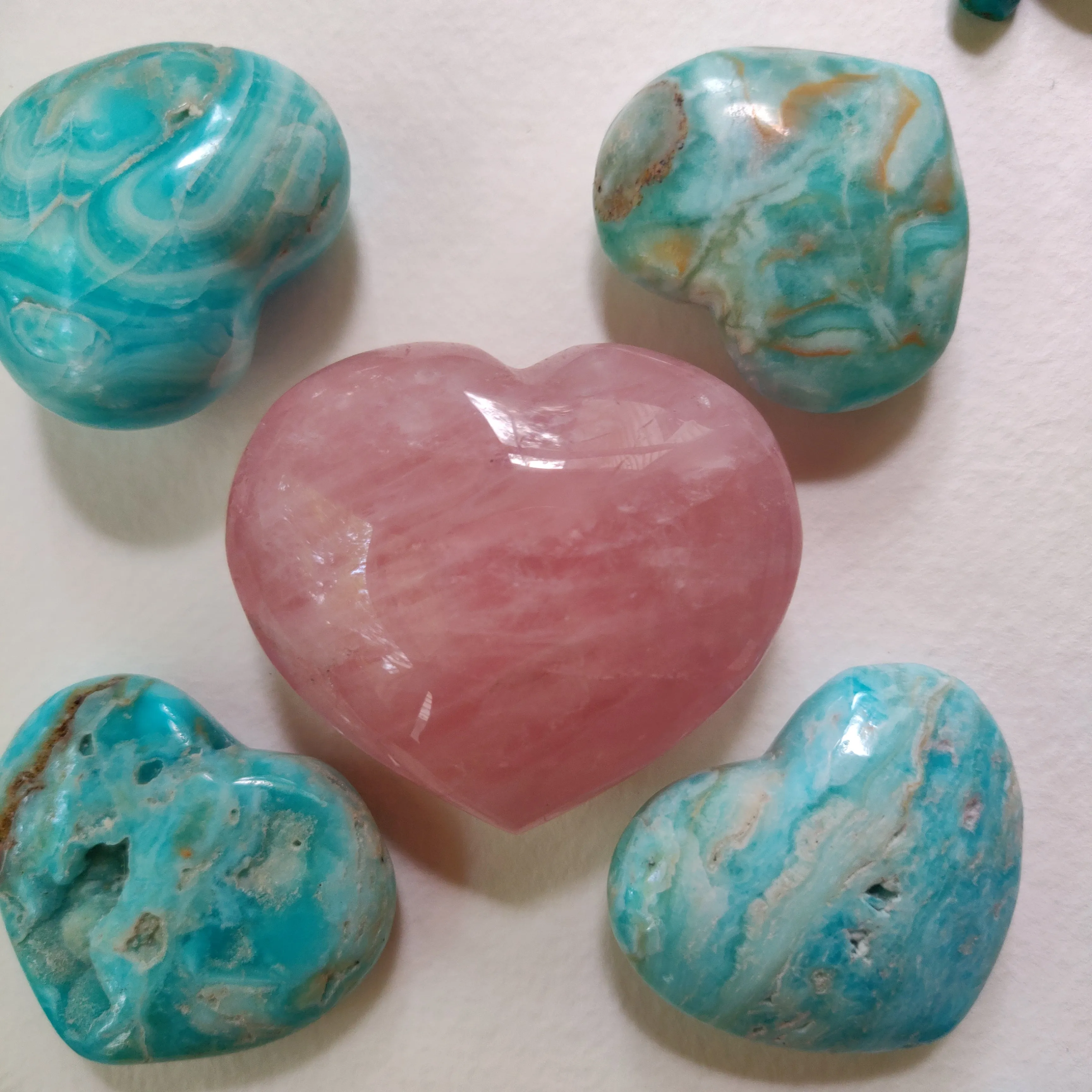 Rose Quartz Heart (#4)