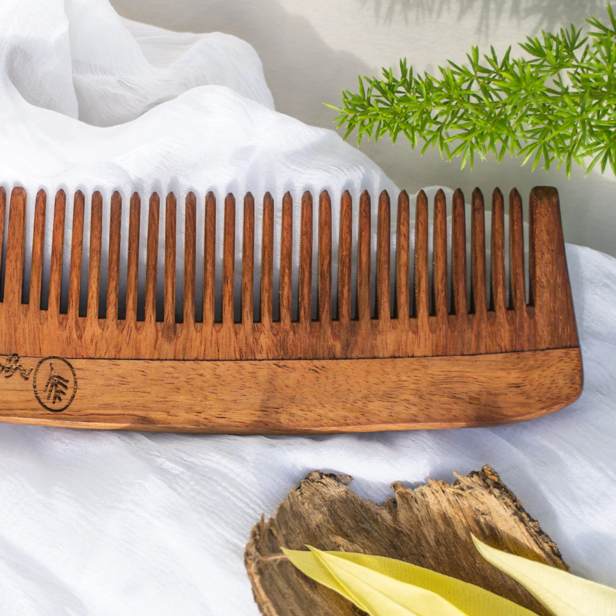 Rosewood Full Size Comb For Detangling and Styling