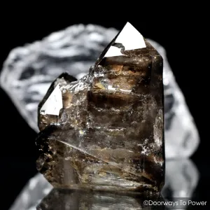 Smoky Elestial Quartz Crystal 'Feminine Dominion'
