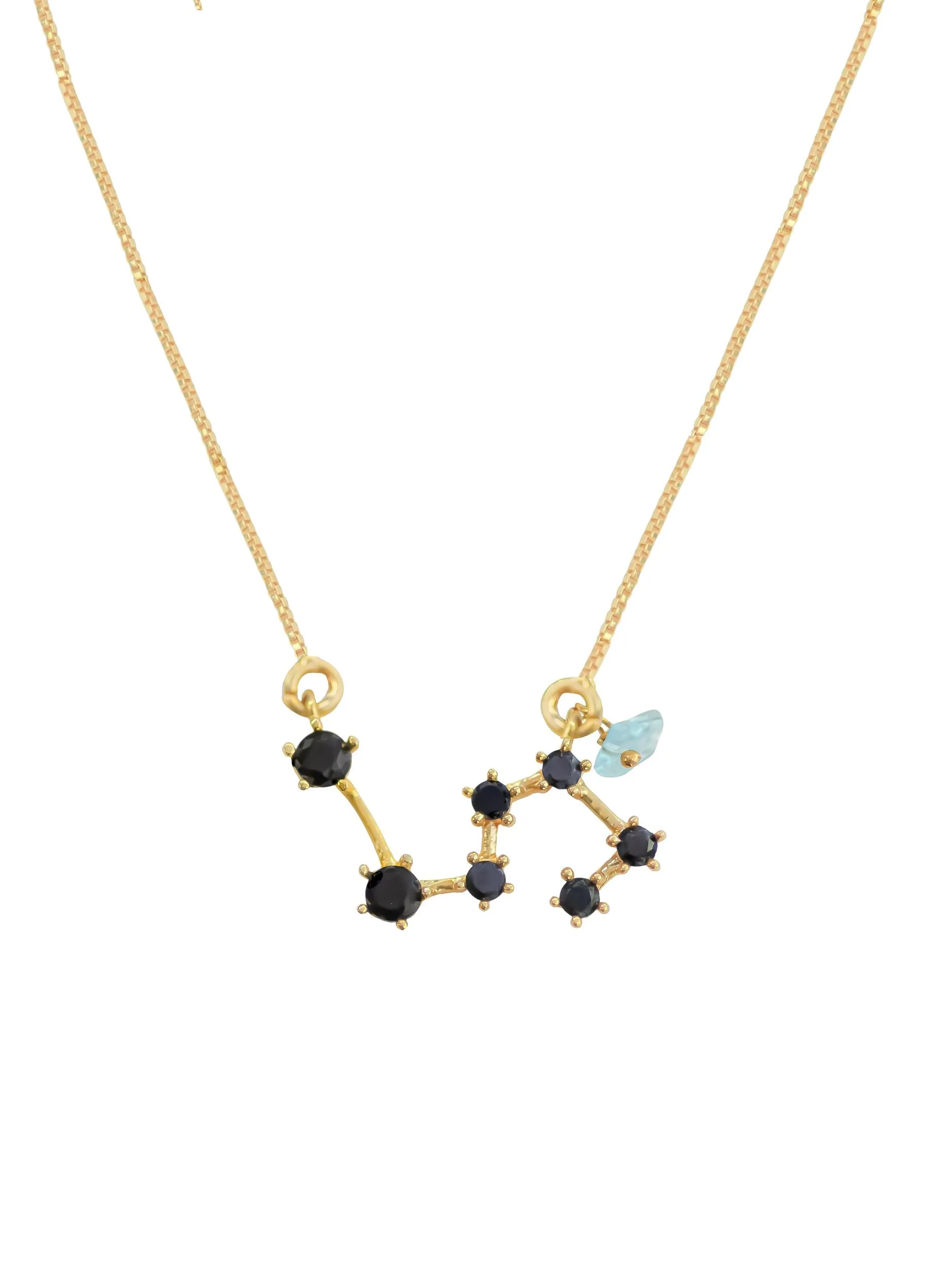 Star Leo Zodiac Necklace