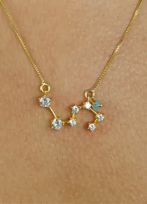 Star Leo Zodiac Necklace