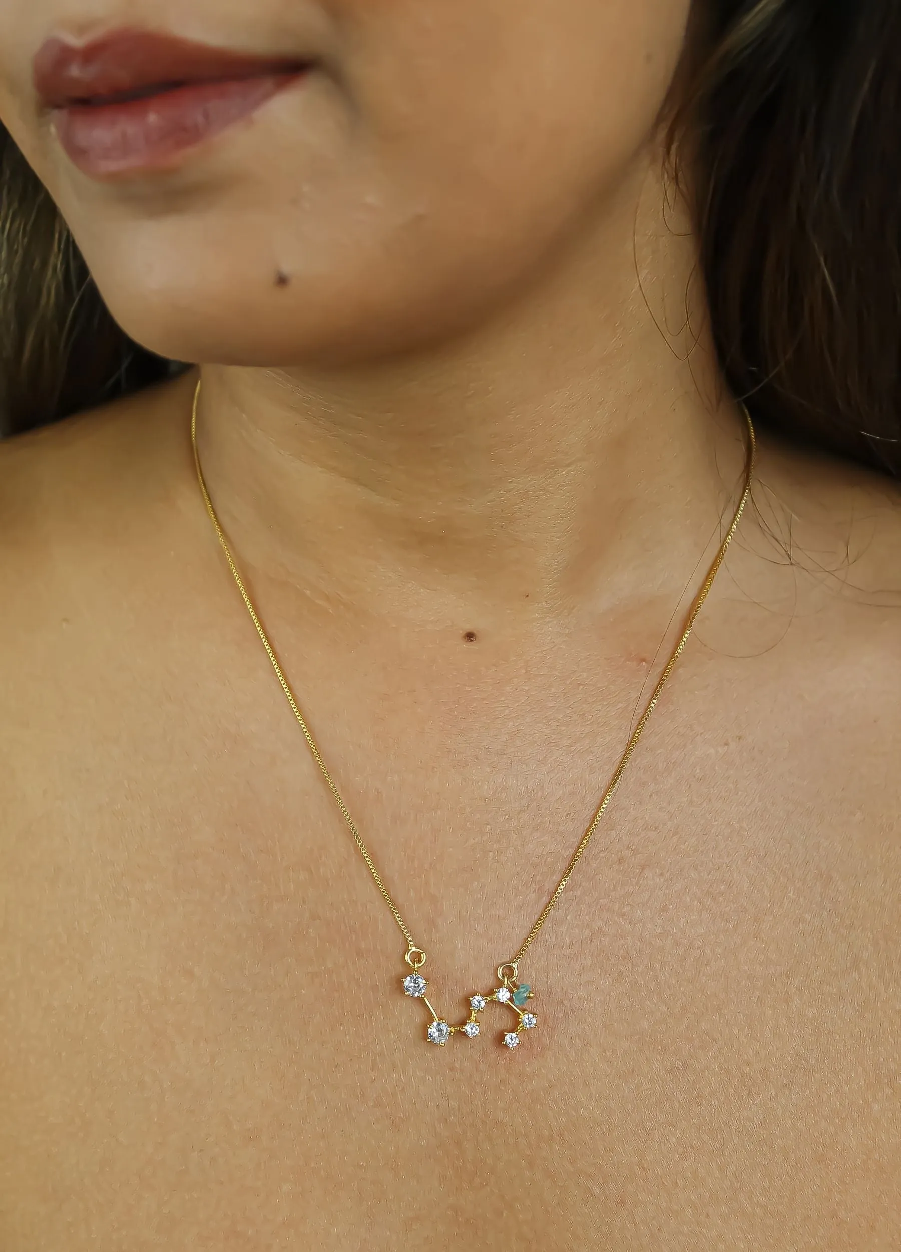 Star Leo Zodiac Necklace