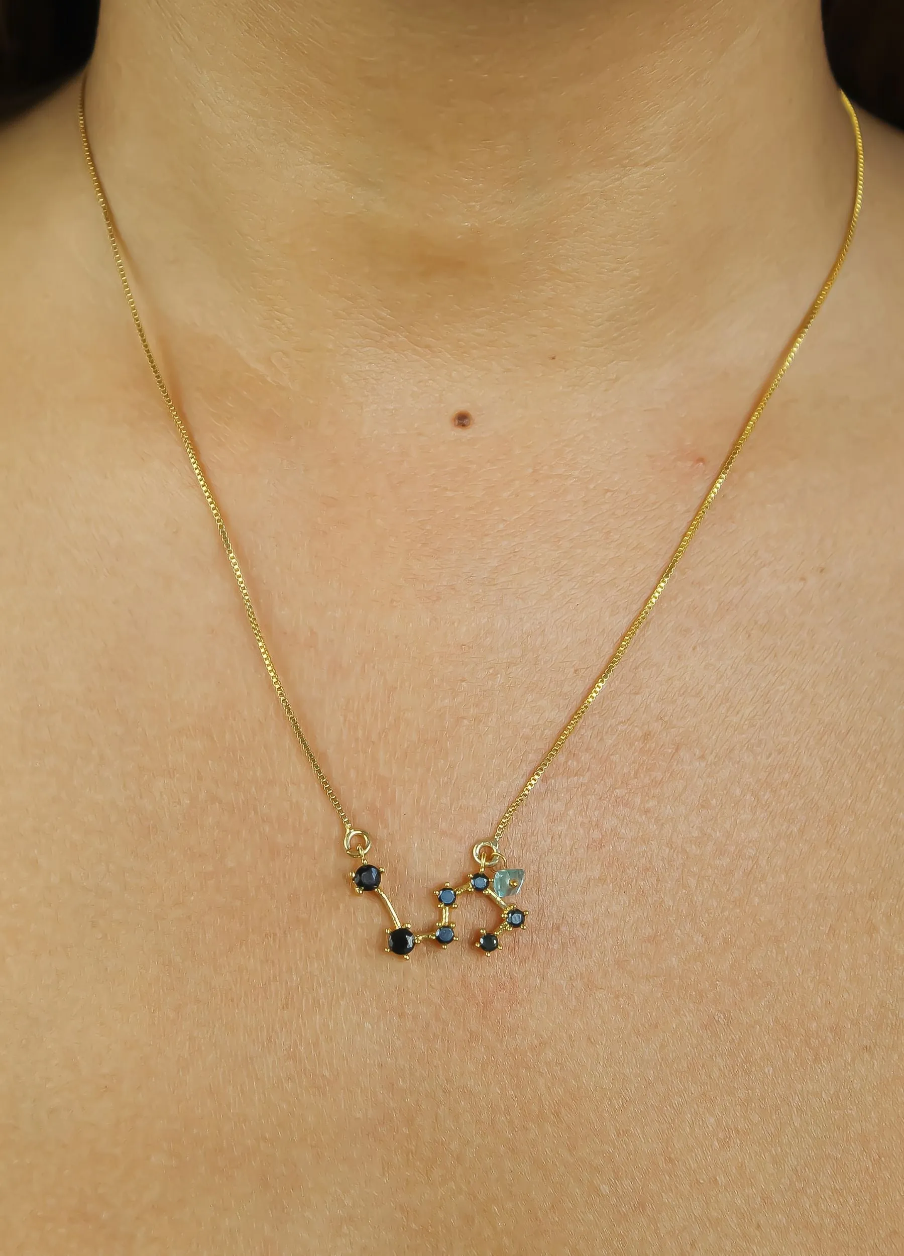 Star Leo Zodiac Necklace
