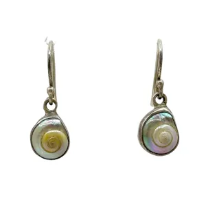 Sterling silver shell earrings GM24
