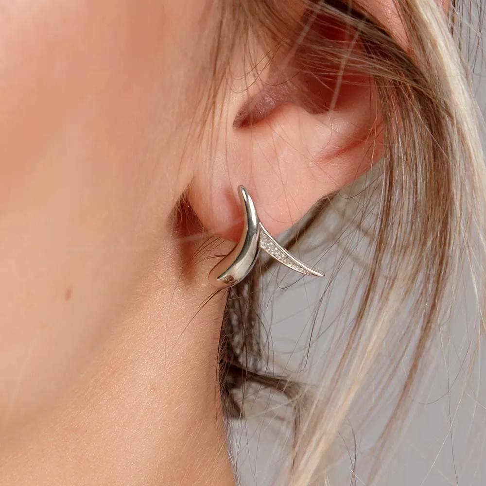 Sycamore Studs in Gold Vermeil