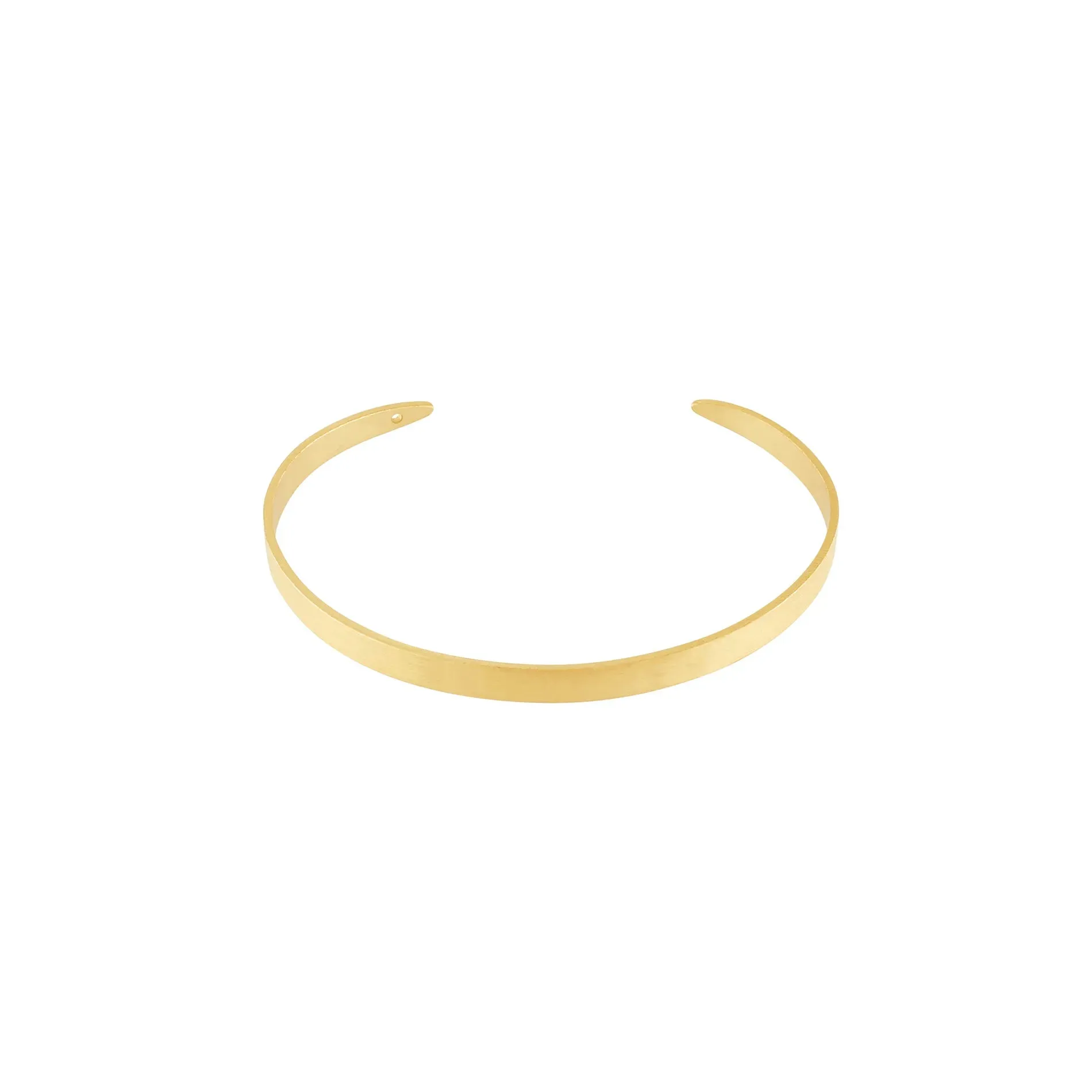 Theia Simple Cuff Bracelet Gold Plating