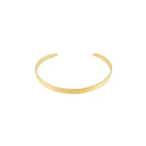 Theia Simple Cuff Bracelet Gold Plating