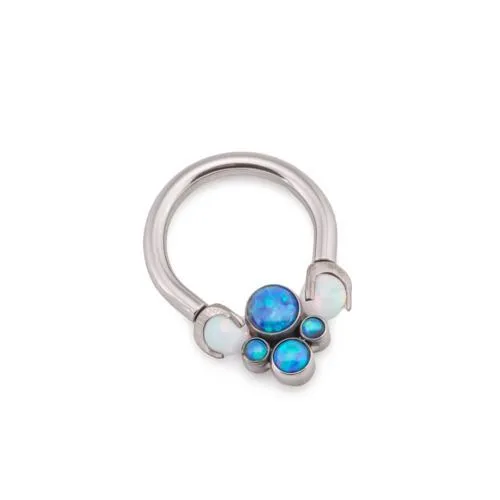 Tilum Opal Bubble Cluster Captive Bead - Price Per 1