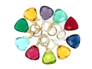 Tiny Birthstone Charm