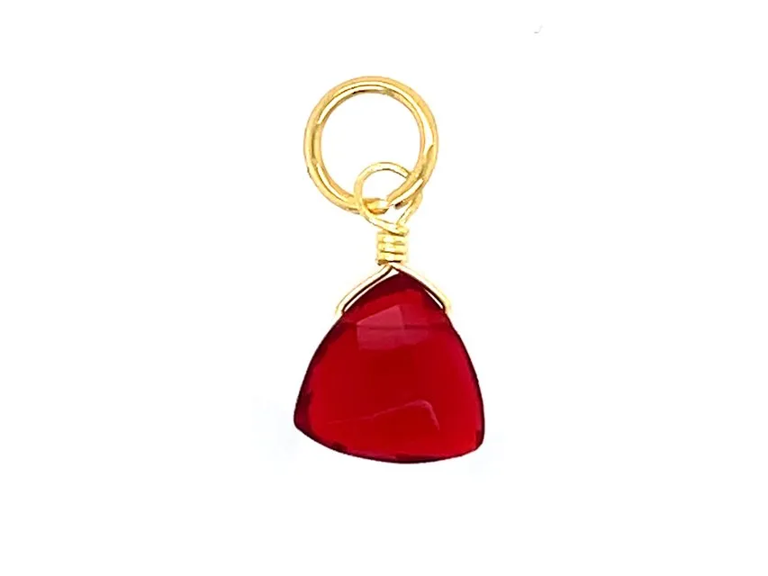 Tiny Birthstone Charm