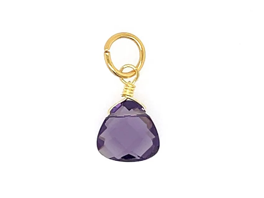 Tiny Birthstone Charm