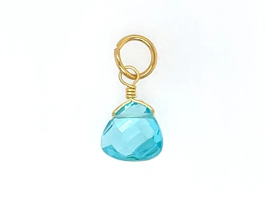Tiny Birthstone Charm