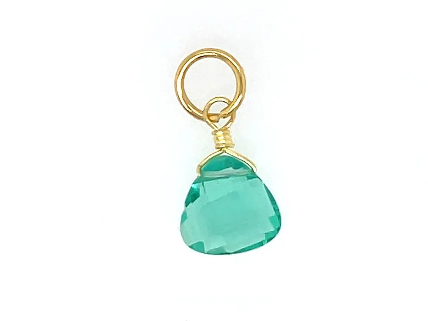 Tiny Birthstone Charm