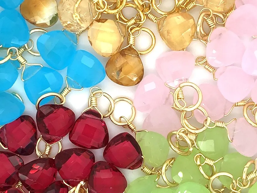 Tiny Birthstone Charm