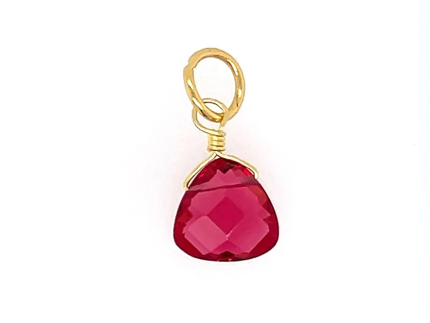 Tiny Birthstone Charm