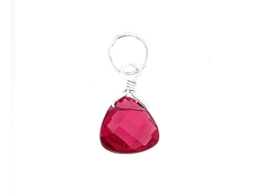 Tiny Birthstone Charm