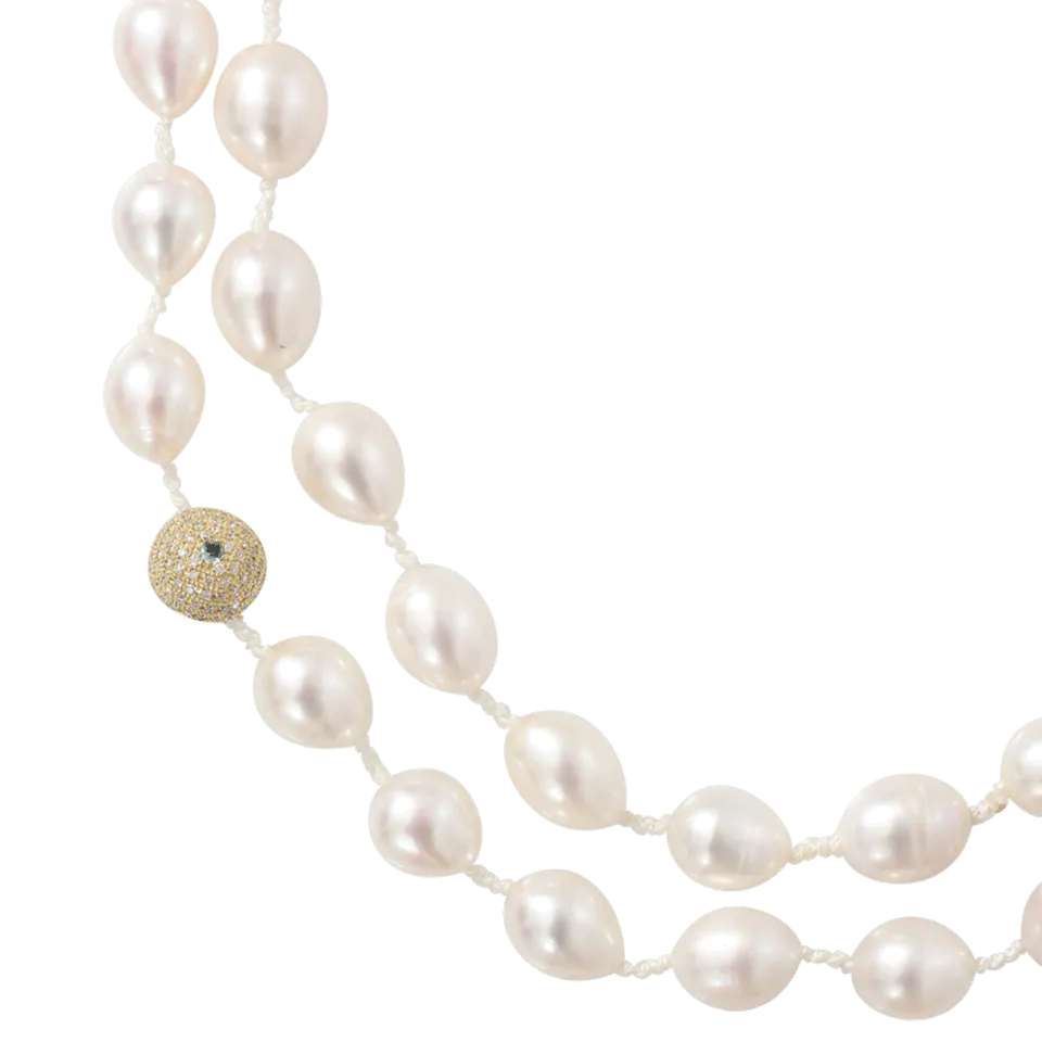 White Freshwater Pearl Necklace