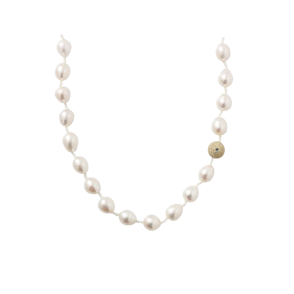 White Freshwater Pearl Necklace