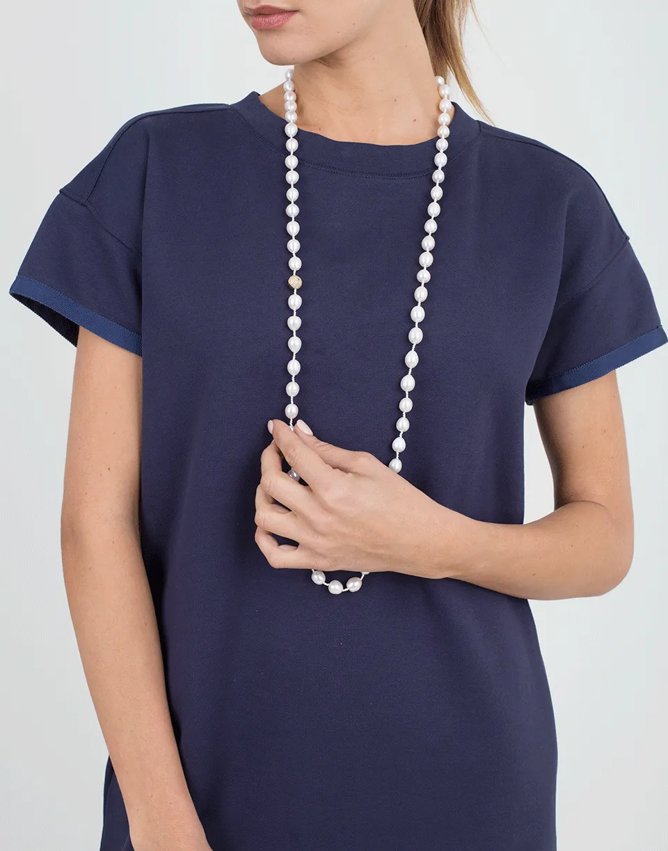 White Freshwater Pearl Necklace