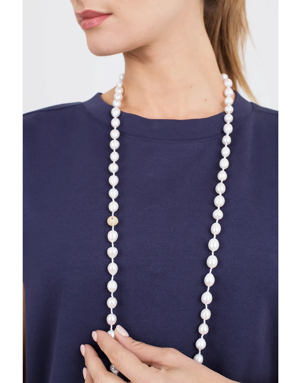 White Freshwater Pearl Necklace