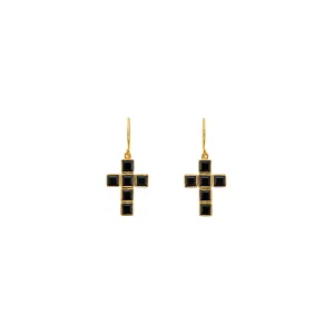 Wild Earrings Black Onyx