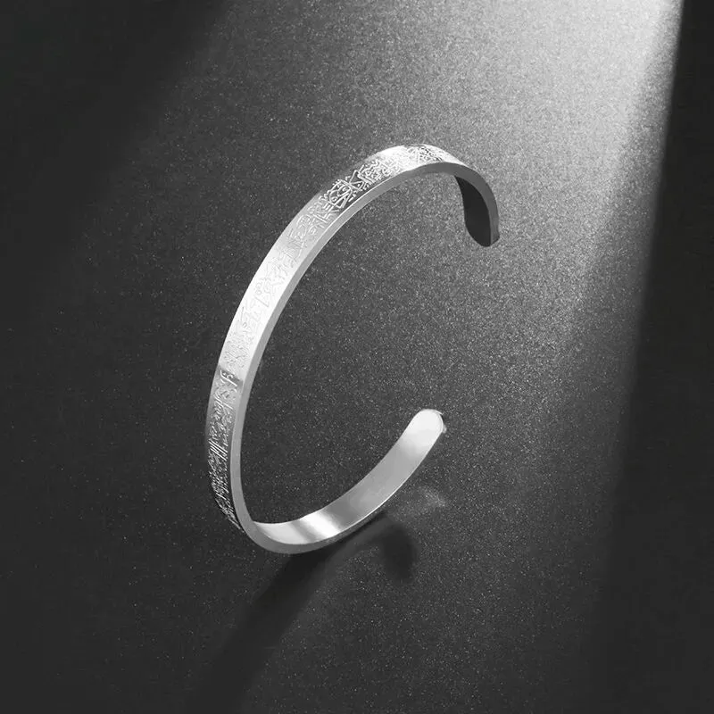 Witch Knot Bracelet Stainless Steel Adjustable Open Cuff Bracelet Celtic Witchcraft Amulet Jewelry Men Women Birthday Gift