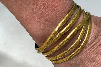 Wrap around 24kt Cuff