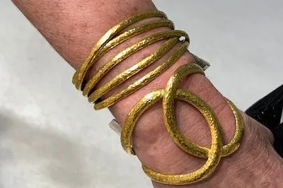 Wrap around 24kt Cuff