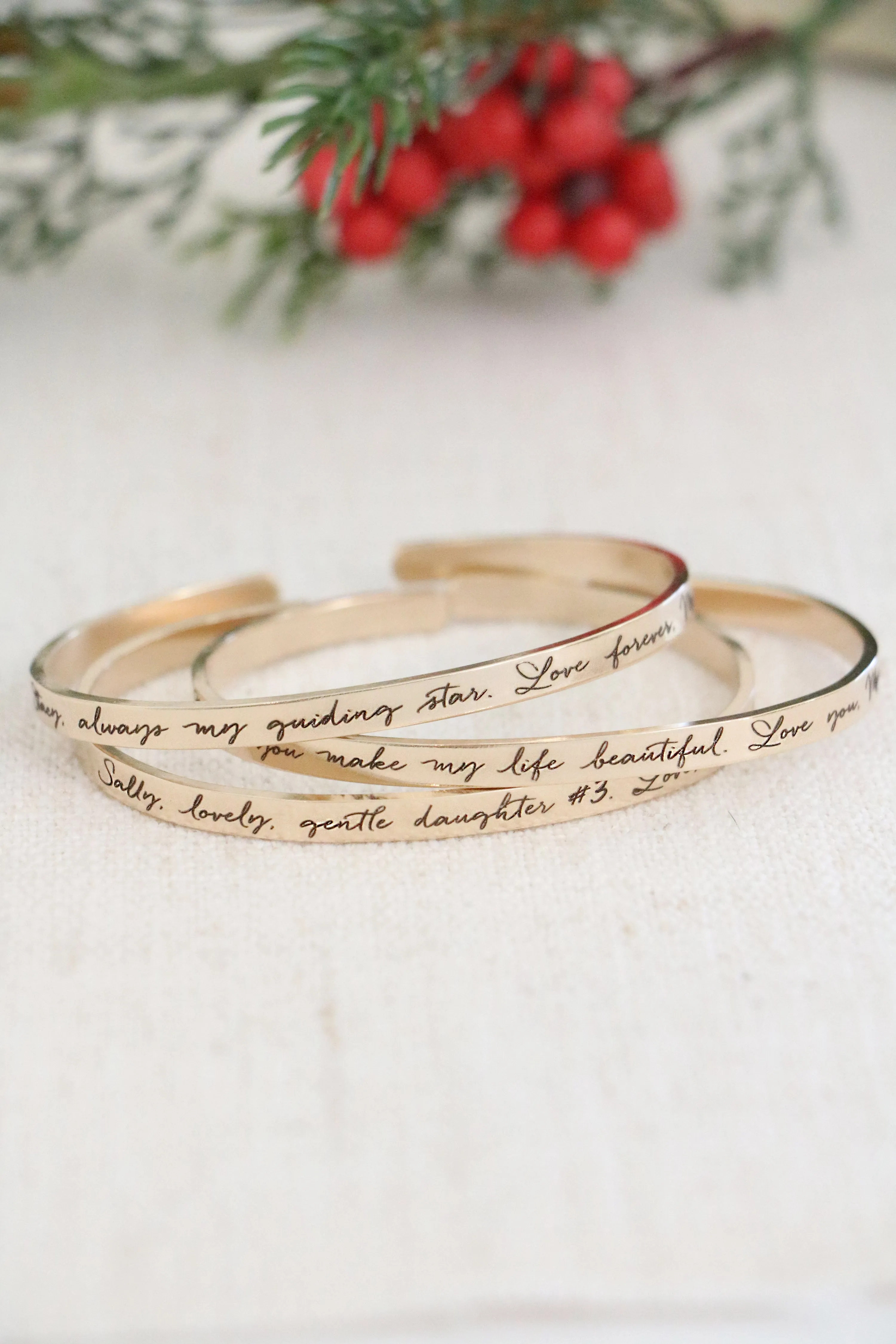 wrapped cuff (14K gold filled}